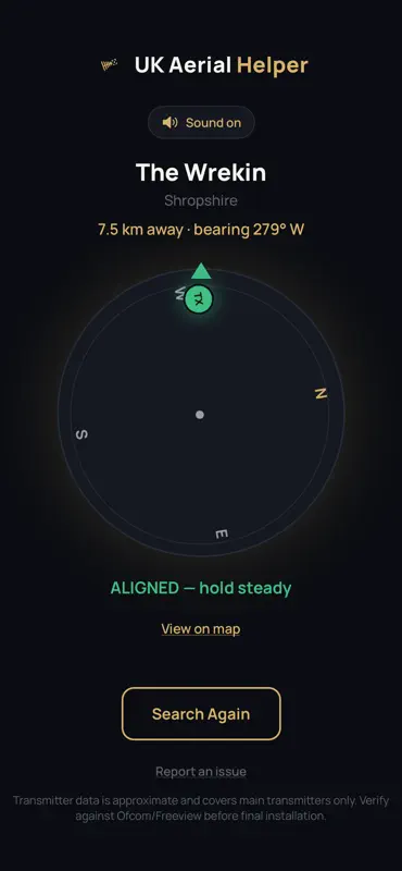 UK Aerial Helper screenshot 1 of 5