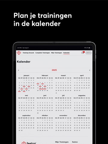 feeton training ground iPad screenshot 6
