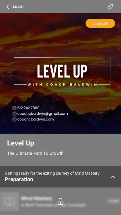 Coach Baldwin's Mind Mastery