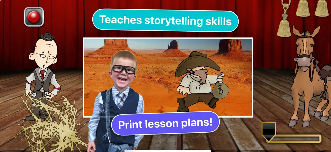 #3. Puppet Pals: School Edition (iOS) Által: Polished Play, LLC