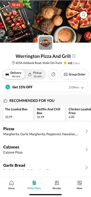 Werrington Pizza & Grill screenshot 2
