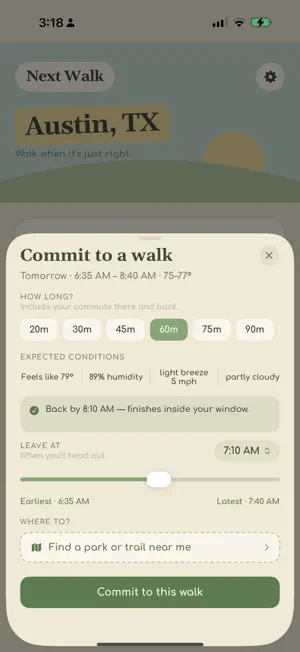 Next Walk screenshot 2