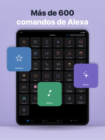Comandos de voz para Alexa iPad screenshot 2
