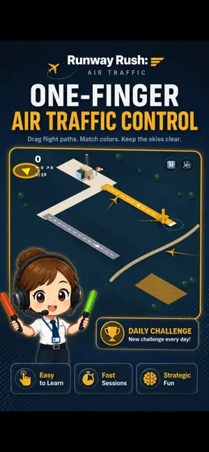 Runway Rush: Air Traffic screenshot 1