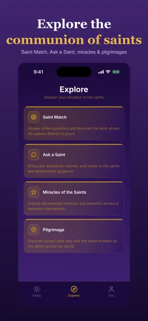 MySaint screenshot 2