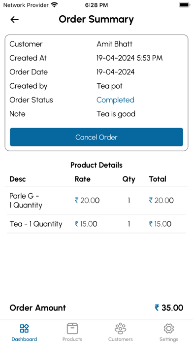 Digital Hisab - Accounting Screenshot