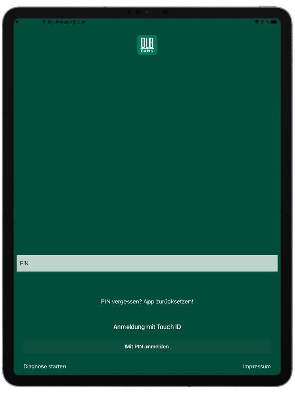 Screenshot #4 pour OLB appTAN
