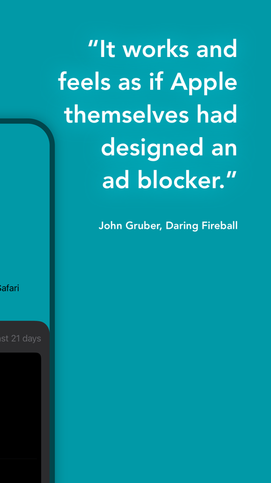 #8. Ad blocker by Magic Lasso (iOS) By: Matthew Bickham