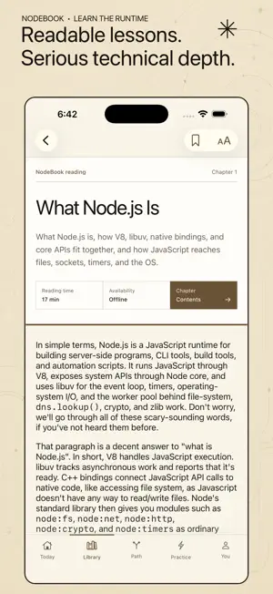 NodeBook: Learn Node.js screenshot 2