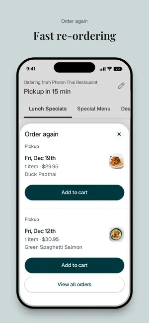 Phirom Thai Restaurant screenshot 4