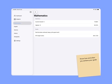 Academ - Mark Record iPad screenshot