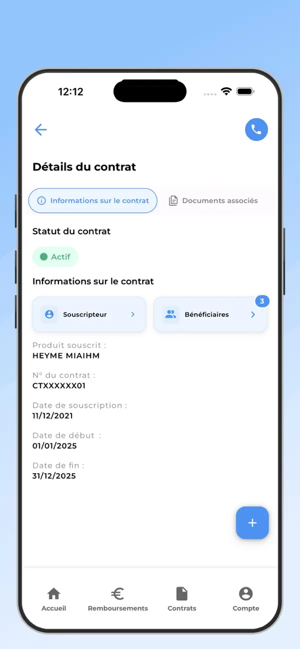 Screenshot #3 pour Mutuelle HEYME