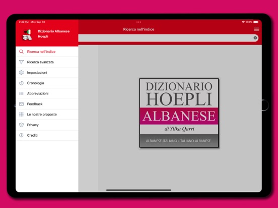 Screenshot #5 pour Dizionario Albanese Hoepli