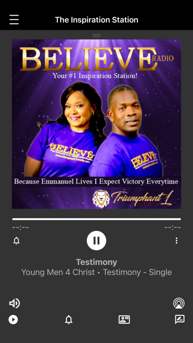 Screenshot #1 pour BELIEVE Radio