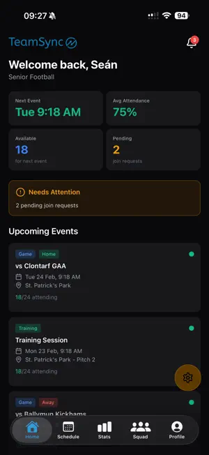 TeamSync 2.0 screenshot 1
