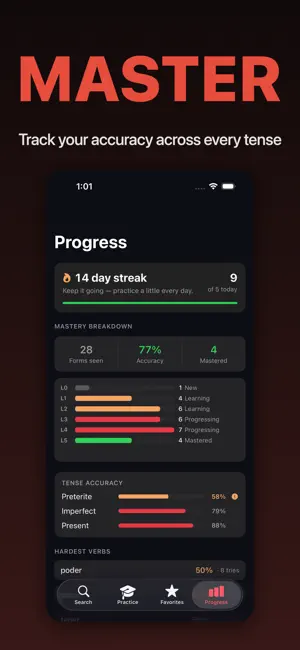 Spanish Conjugation - Conjugo screenshot 4