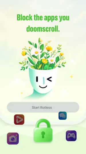 Rotless: Screen Time Control screenshot 1