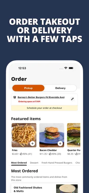 Barney's Better Burgers screenshot 1