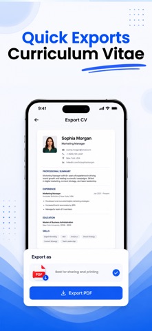 Career Canvas: AI CV Builder Screenshot 10 of 10
