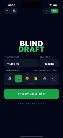 BlindDraft: Futbol Menajeri Screenshot 1 of 7