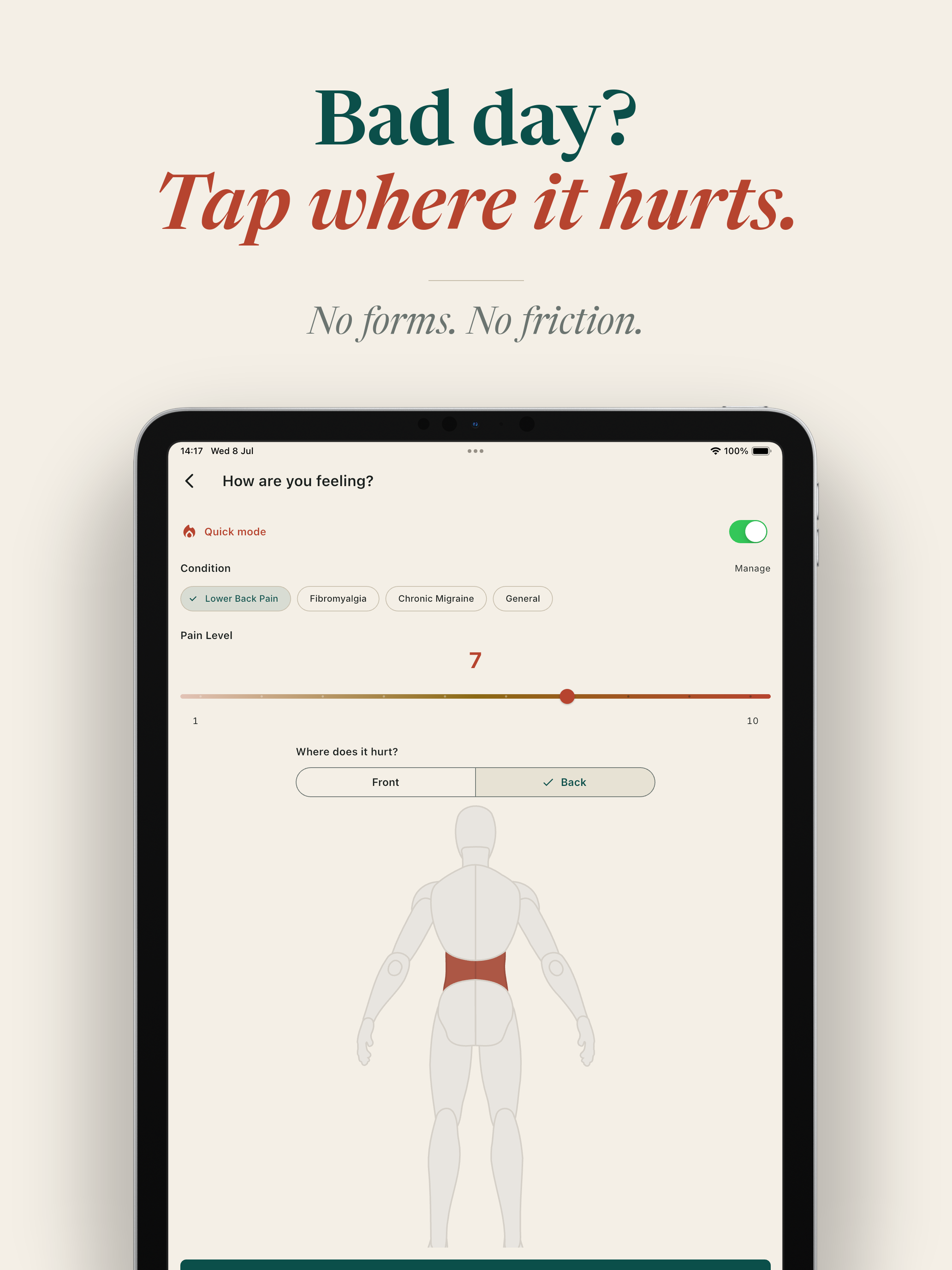 Pain Journal: Symptom Tracker screenshot 9