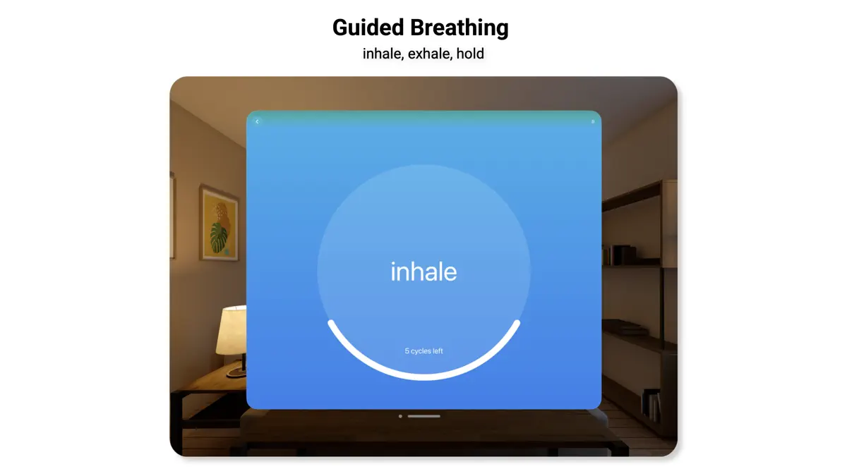 iBreathe – Relax and Breathe screenshot 1