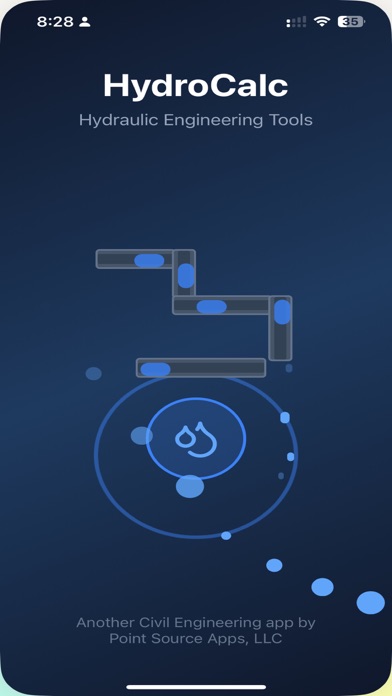 Screenshot #1 pour HydroCalc - Manning Calculator