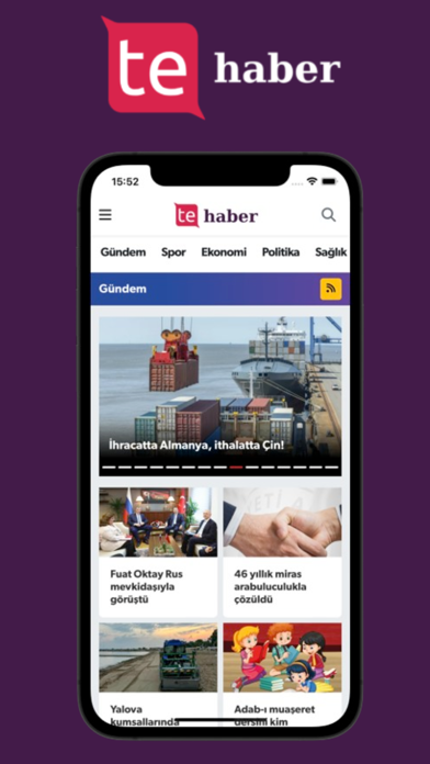 TE Bilişim: Haber Yazılımı Screenshot