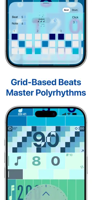 Metronome Grid - Tempo BPM Pro screenshot 2