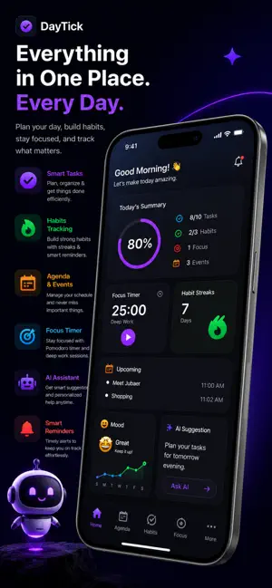 DayTick: Smart Productivity screenshot 2