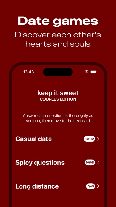 Keep it sweet - couples Screenshot