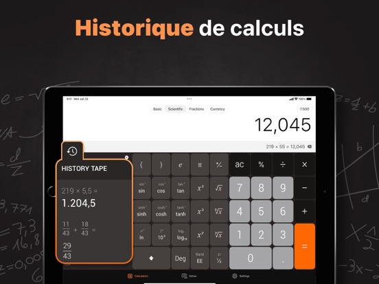 Screenshot #6 pour Calculatrice⁺