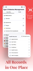 T1D, T2D - Diabetes Tracker screenshot