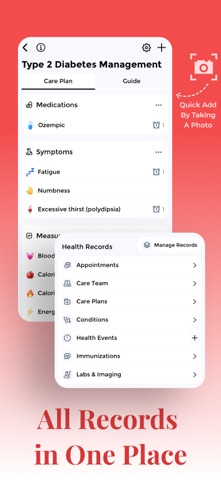 Diabetes Tracker - Diavena screenshot