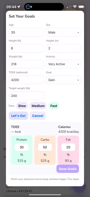 Diet Mochi, Diet!!! screenshot 3