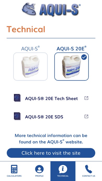 AQUI-S® Screenshot