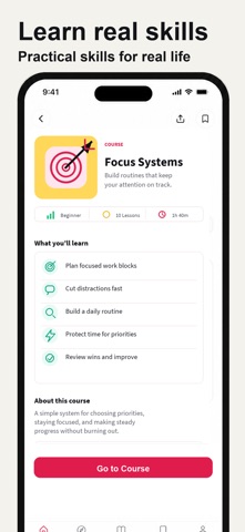 Skill: Daily Microlearning iPhone screenshot