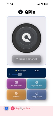 QPin Connect screenshot