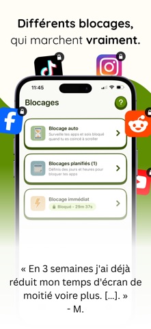 Detox: Temps d'écran iPhone screenshot 3