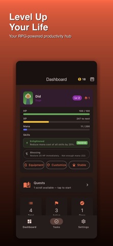 QuestLog: Habit & Goal Tracker Screenshot 1 of 8