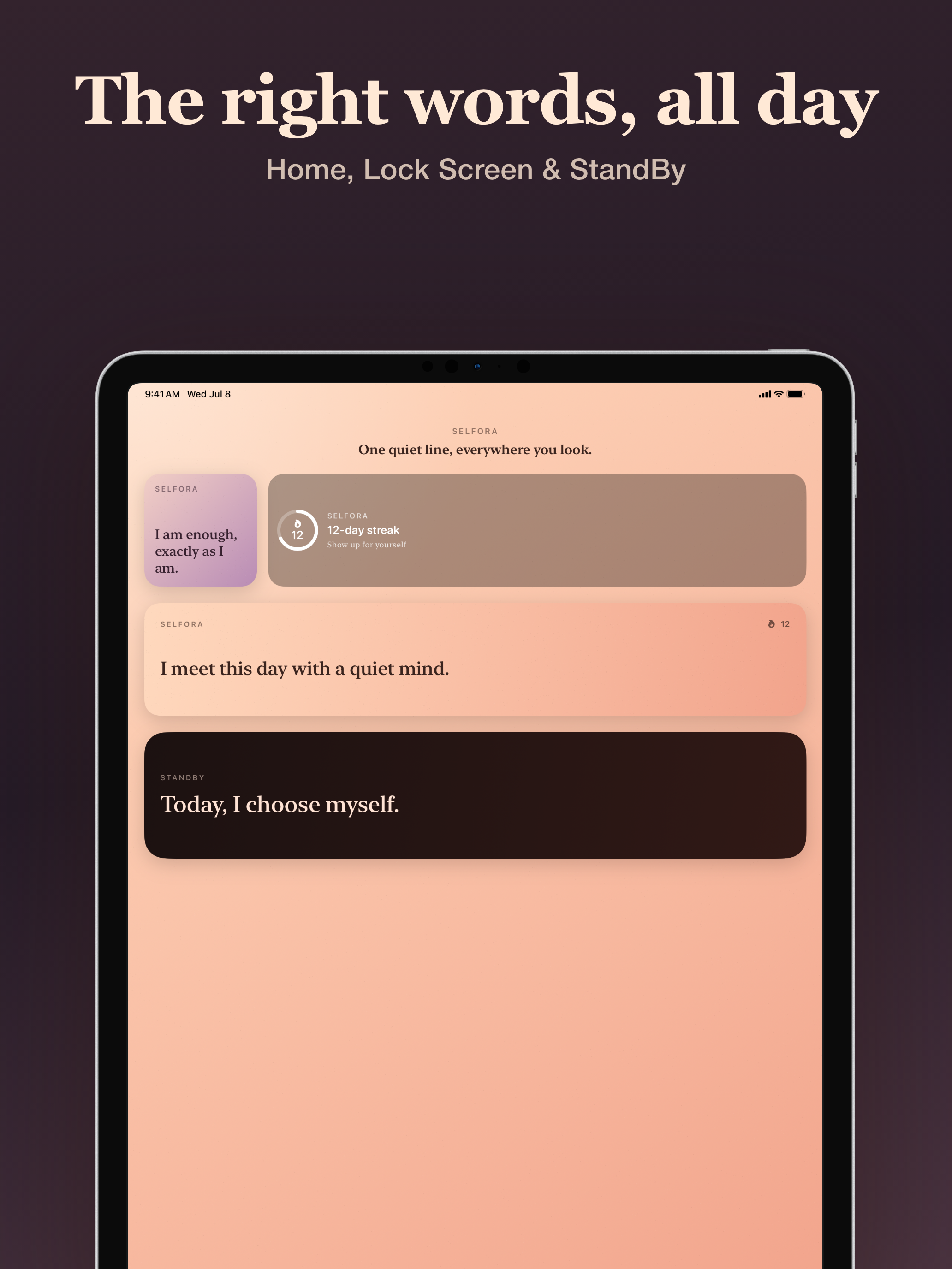 Selfora: Daily Affirmations screenshot 13