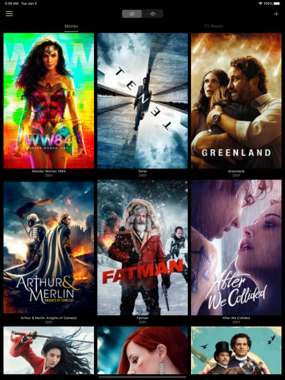 Screenshot #4 pour Watched TV: Films et Séries TV