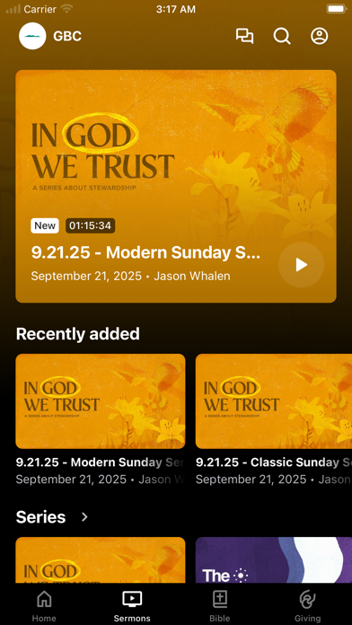 Grace Bible AG iPhone screenshot 2 - Lifestyle app