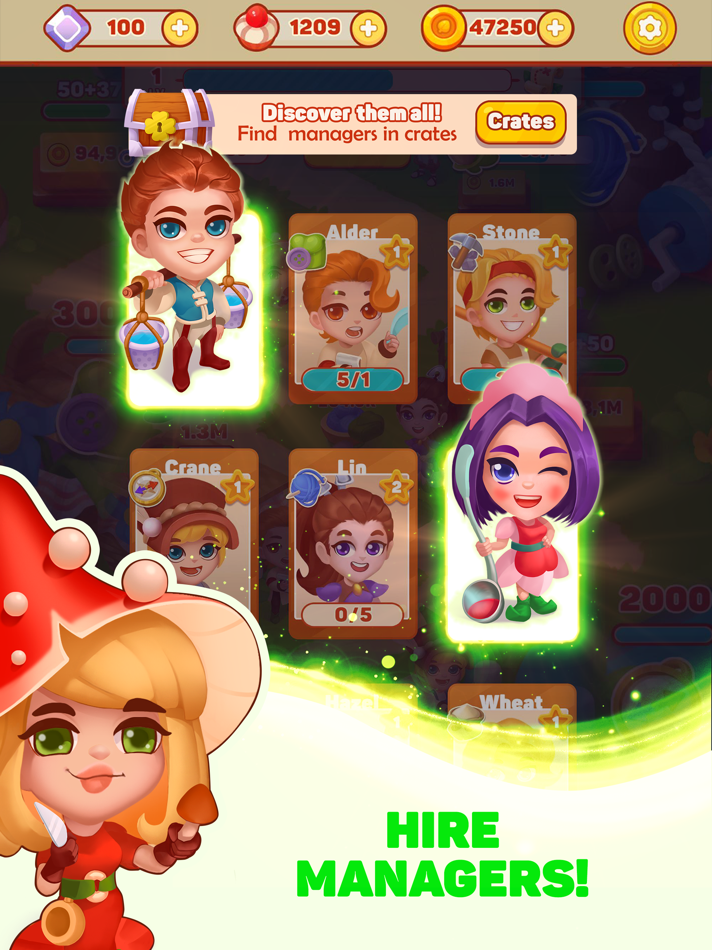 #3. Idle Smidle: Fantasy Tapper (iOS) โดย: R-volver Technologies LLC