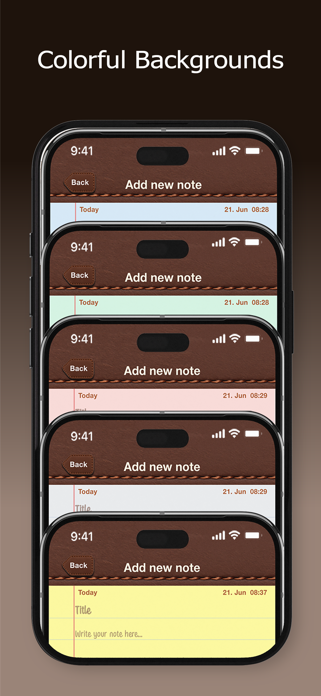 SkeuoNotes Screenshot 6 of 7