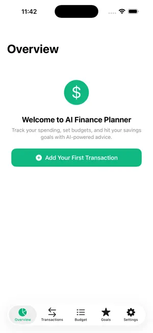 AI Finance Planner - Budget screenshot 2