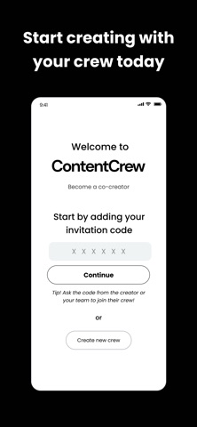 ContentCrew - Create Together screenshot