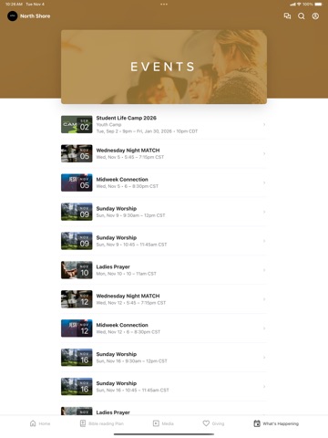 North Shore Church | TX iPad screenshot