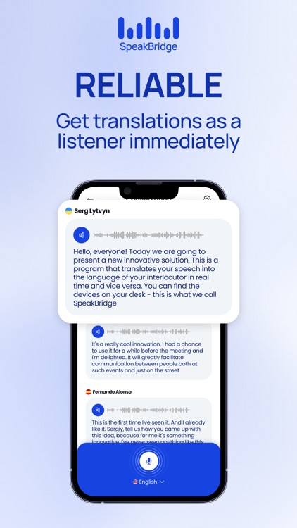 SpeakBridge: Connect people screenshot-4