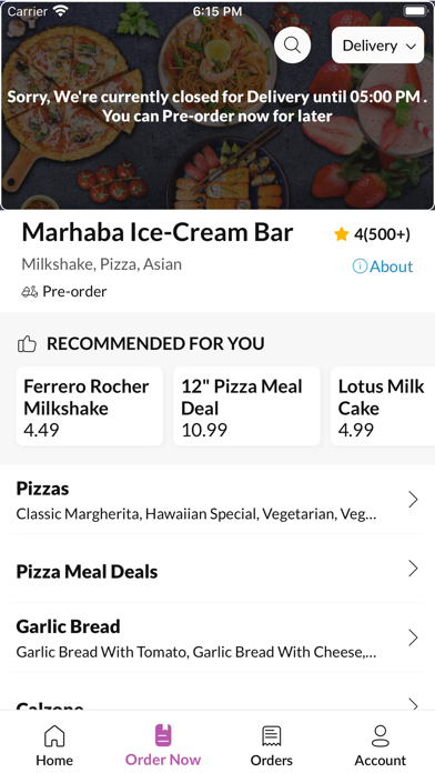 Marhaba Ice-Cream Bar Screenshot